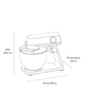 Batidora pedestal Avera 10 velocidades BAM03P