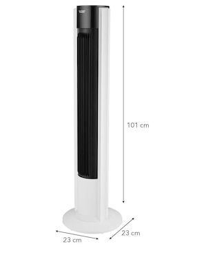 Ventilador de torre Better Homes & Gardens con control remoto 3 velocidades