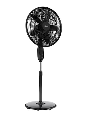 Ventilador de pedestal Midea con control remoto 4 velocidades