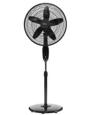 Ventilador de pedestal Midea con control remoto 4 velocidades