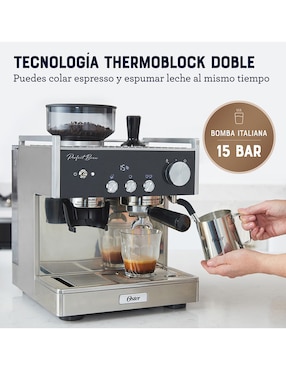 Cafetera espresso Oster Perfect Brew Máxima BVSTEM7400