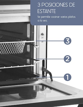 Freidora de aire Elite Gourmet 17 L F9100