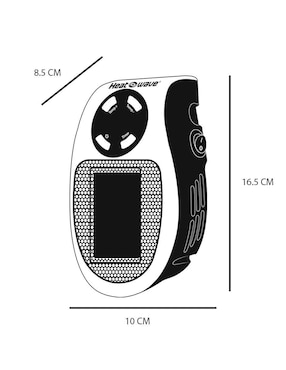 Calefactor portátil eléctrico Heat Wave de 127 V