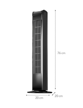 Ventilador de torre Uthfy con control remoto 3 velocidades