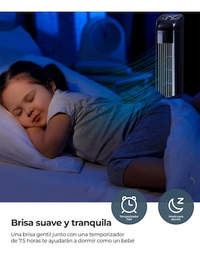 Ventilador de torre Uthfy con control remoto 3 velocidades