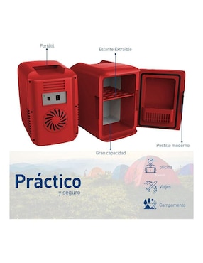 Mini regrigerador Bluelander 4 litros