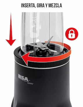 Licuadora personal Disa Home Multiblender Pro 1 velocidad