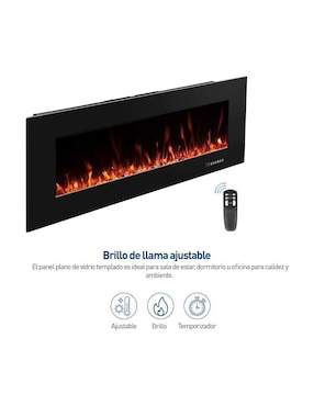 Calefactor de chimenea eléctrico Bluelander de 220 V