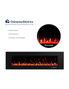 Calefactor de chimenea eléctrico Bluelander de 220 V