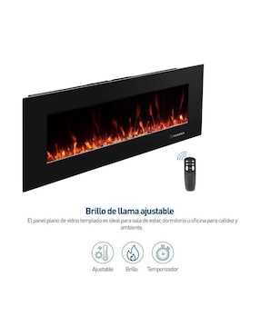 Calefactor de chimenea eléctrico Bluelander de 220 V