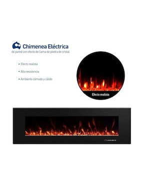 Calefactor de chimenea eléctrico Bluelander de 220 V
