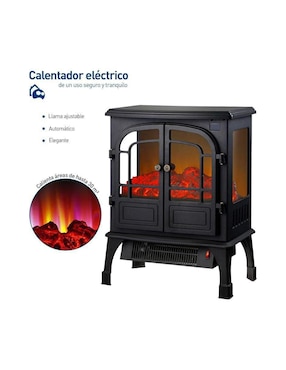 Calefactor de chimenea eléctrico Bluelander de 110 V