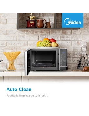 Horno de microondas convencional Midea modelo MMDK14S2MG 1.4 pies cúbicos