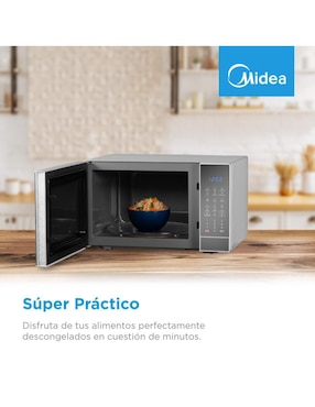 Horno de microondas convencional Midea modelo MMDK14S2MG 1.4 pies cúbicos