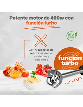 Set batidora Masterchef 2 velocidades Mk-Hbs-7