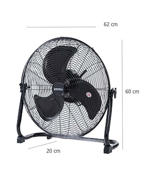 Ventilador 2 en 1 Brisa con control remoto 3 velocidades