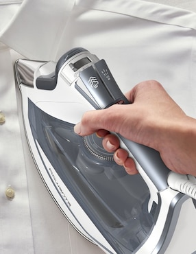 Plancha Rowenta linen care DW5280U1 suela acero inoxidable