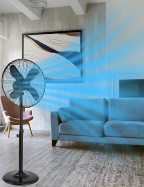 Ventilador de pedestal Roosevelt Outdoors 3 velocidades