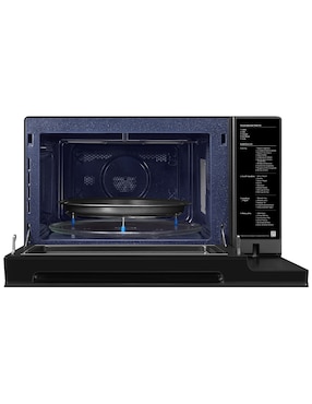Horno de microondas de convección con grill Samsung modelo MC32DG7646CKAX 1.1 pies cúbicos