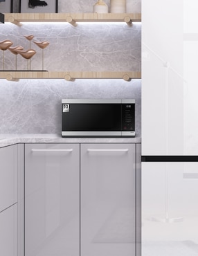 Horno de microondas con grill Samsung modelo MG40DG5525ATAX 1.4 pies cúbicos