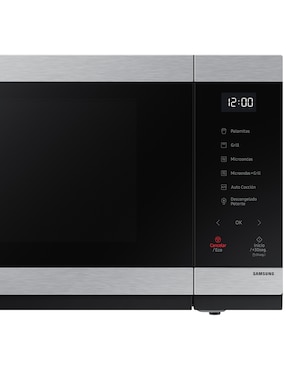 Horno de microondas con grill Samsung modelo MG40DG5525ATAX 1.4 pies cúbicos