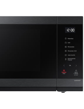 Horno de microondas con grill Samsung modelo MG40DG5525AGAX 1.4 pies cúbicos