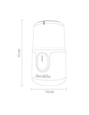 Molino para café Decakila de acero inoxidable