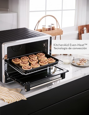 Horno eléctrico freidora Kitchenaid KCO224LBM 28 l
