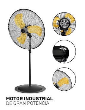 Ventilador de pedestal Taurus 3 velocidades