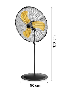 Ventilador de pedestal Taurus 3 velocidades
