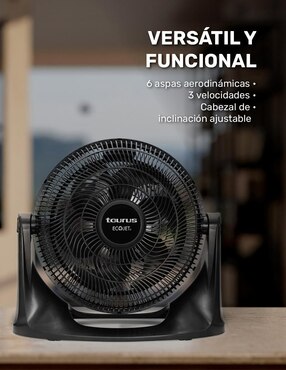 Ventilador 2 en 1 Taurus 3 velocidades