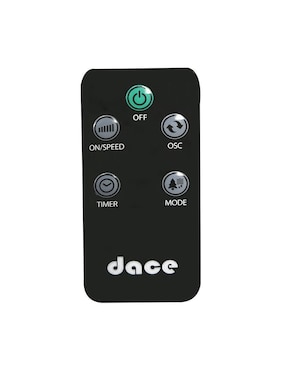 Ventilador de pedestal Dace con control remoto 3 velocidades
