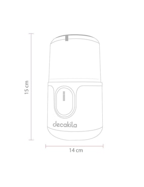 Molino para café Decakila de acero inoxidable