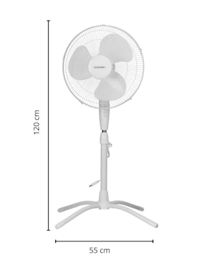 Ventilador de pedestal Proctor Silex 3 velocidades
