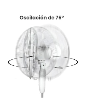 Ventilador de pedestal Proctor Silex 3 velocidades
