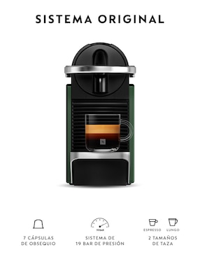 Cafetera de cápsula Nespresso Original Line A4KC62-MX-GR-NE