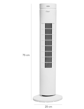 Ventilador de torre Heuman Brand con control remoto 3 velocidades