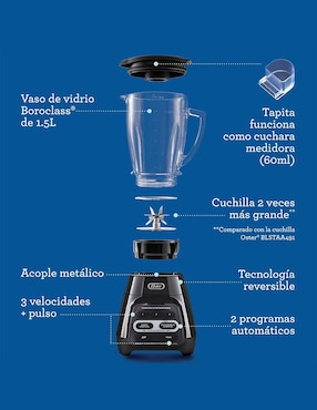 Licuadora Oster 2177530 3 velocidades