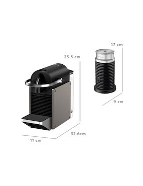 Cafetera de cápsula Nespresso Pixie A4kc61-mx-tine2