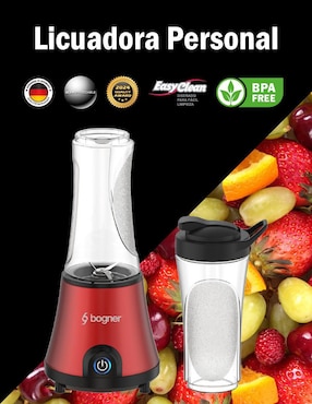 Set licuadora personal Bogner bpb02