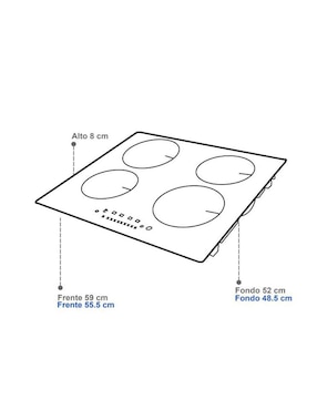 Horno eléctrico Odipo Motrix 60 l