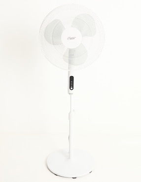 Ventilador De Pedestal Heuman Brand Con Control Remoto 3 Velocidades