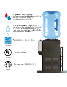 Dispensador de agua eléctrico Brio CLCTTL520