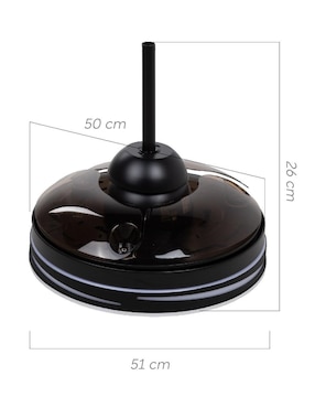 Ventilador de techo Igoto con control remoto 6 velocidades