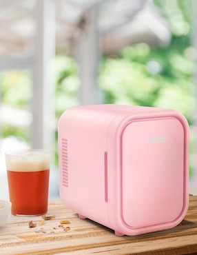 Mini refrigerador Chefman RJ48-V2-6-PINK 0.4 pies cúbicos