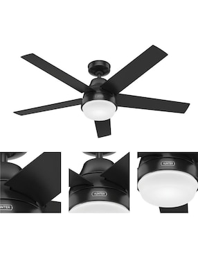 Ventilador de techo Hunter con control remoto 3 velocidades