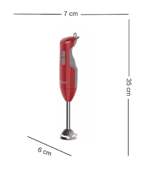 Batidora de inmersión Oster 2 velocidades Fpsthb2610R