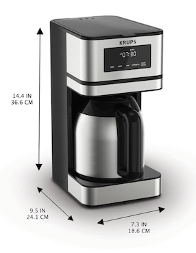 Cafetera de goteo Krups Filter Coffee Maker + Pod km209d50