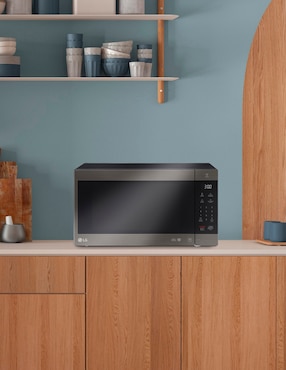 Horno eléctrico Lg MS2097HST capacidad 2 pies