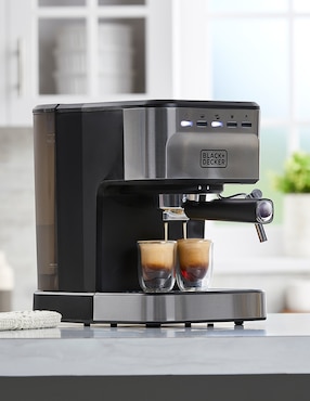 Cafetera espresso Black + Decker espresso maker em0312